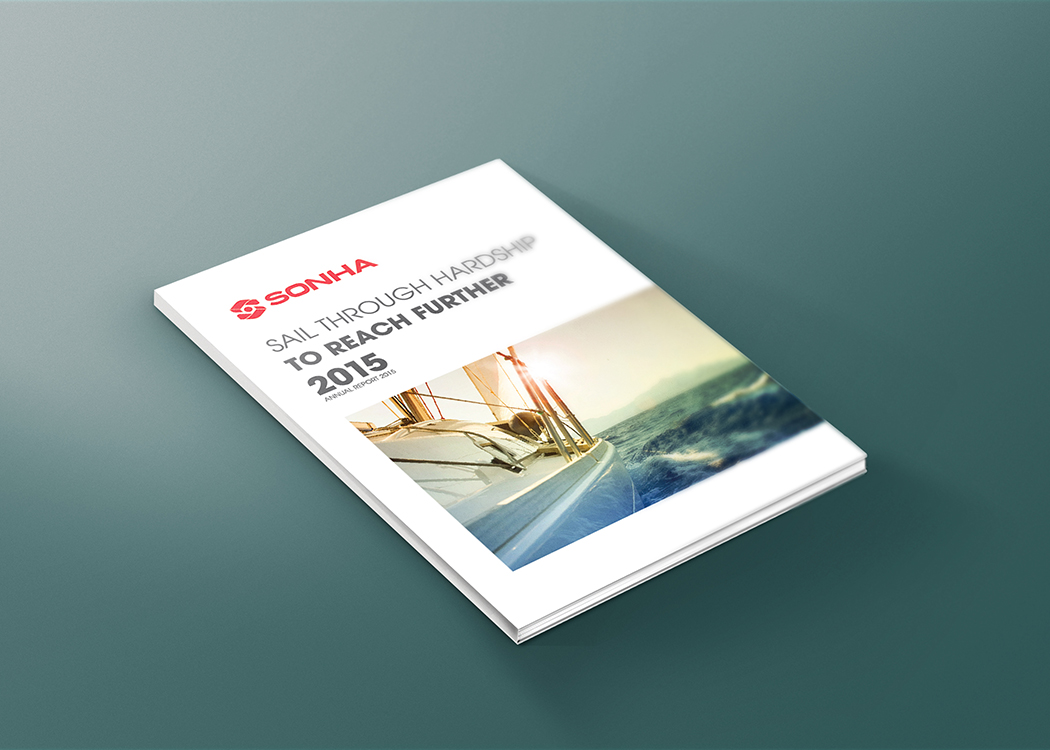 SƠN HÀ - Thiết kế báo cáo thường niên cho Công ty Sơn Hà